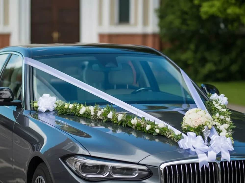 Jak udekorować auto do ślubu? Praktyczny przewodnik DIY i trendy