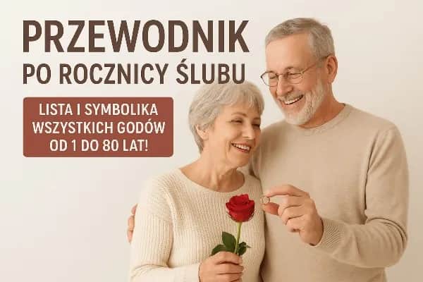 Rocznice ślubu: Nazwy i symbolika od 1 do 80 lat